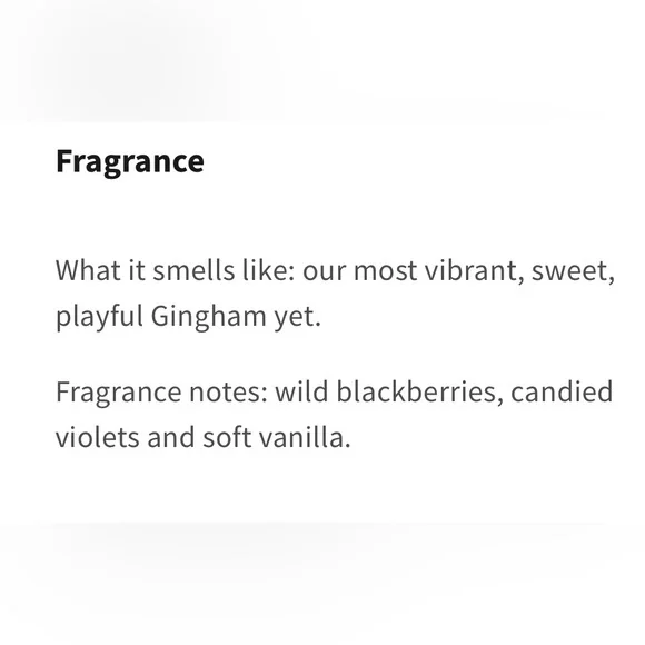 NWT Bath & Body Works Gingham Vibrant Daily Nourishing Body Lotion 8 fl oz - Picture 2 of 4